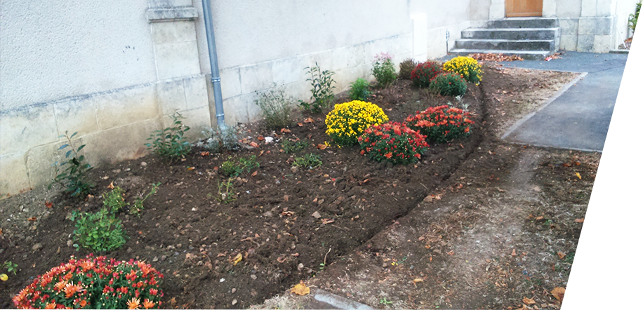 Les Jardins de Phil : création espaces verts à Châteauroux (36), Bourges (18) & Romorantin (41)