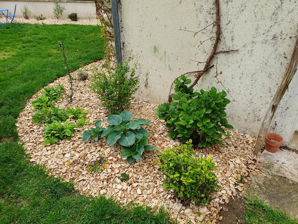 Après l'aménagement du jardin